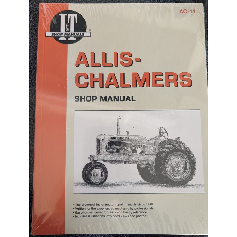 Allis-Chalmers I&T Shop Manual AC- 11 - Sealed Brand New - FREE  SHIPPING!
